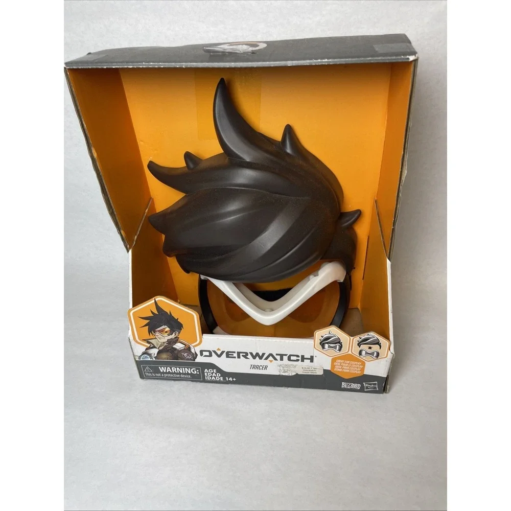 Overwatch TRACER Role play / Cosplay‎ Goggles and Re-moveable Hair NEW In Box